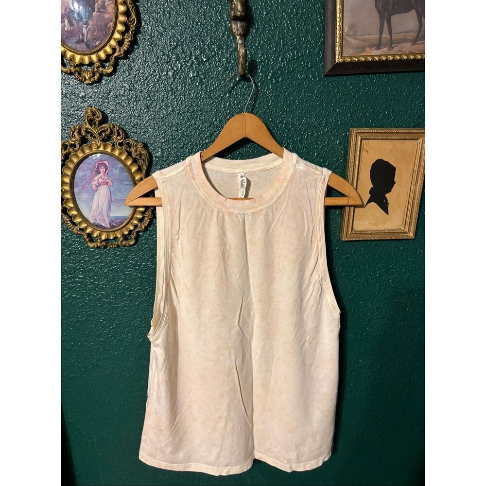 Lululemon All Yours Tank Top *Vitasea Cirrus Wash Lemon Sorbet Prosecco Strawber